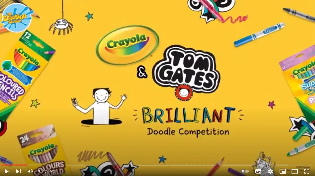 Brand Engagement with Crayola: Unleashing Creativity with Tom Gates and Creation Station